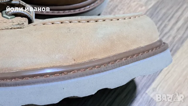 CATERPILAR-CAT-мъжки кожени оригинални обувки 46 номер,нови, снимка 4 - Мъжки боти - 48590791