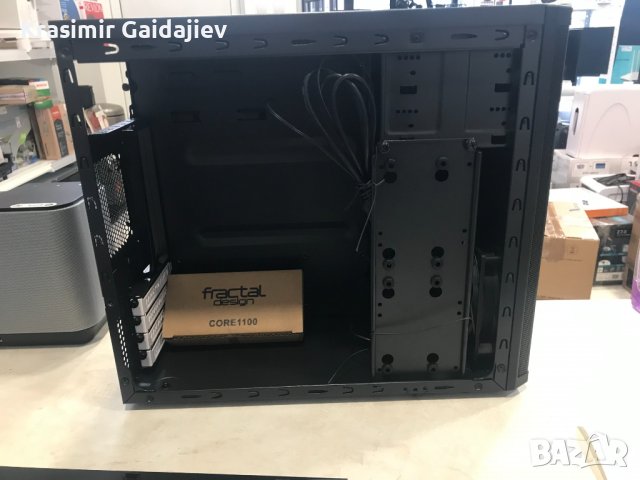 Кутия FRACTAL DESIGN Core 1100, Micro ATX, Black, снимка 1 - Захранвания и кутии - 39239745