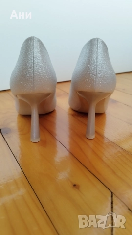 Елегантни обувки с ток 37 номер, снимка 5 - Дамски обувки на ток - 51961367