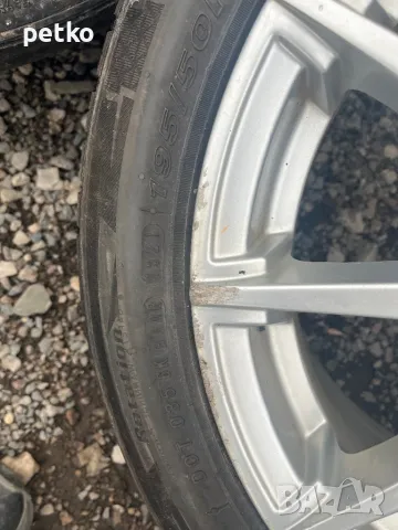 Продавам джанти с гуми 4/100за поло,голф, снимка 4 - Гуми и джанти - 48415410