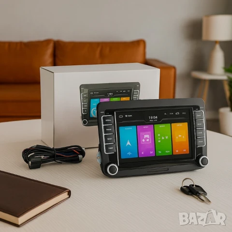 Мултимедия навигация 7″ Android 15 за Volkswagen VW, 4 RAM, 64 ROM, снимка 3 - Аксесоари и консумативи - 51029337