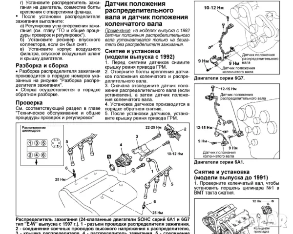 Mitsubishi двигатели-Три ръководства за ремонт и техн.обслужване /на CD/, снимка 11 - Специализирана литература - 49155277