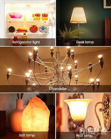 Нови 2 броя DoRight 1W E14 LED Винтидж Амбър Крушка, Топла Светлина , снимка 6 - Друга електроника - 42744886