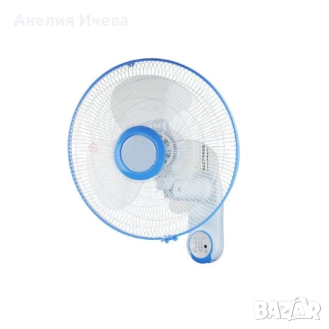 Вентилатор 16"стенен с дистанционно , снимка 4 - Вентилатори - 51045709