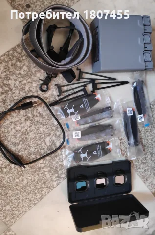 DJI Mini5 Pro чантичката, филтрите и хъба с три батерии, снимка 2 - Дронове и аксесоари - 56237988