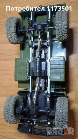 RC камион ГАЗ 66, снимка 3 - Коли, камиони, мотори, писти - 56469703