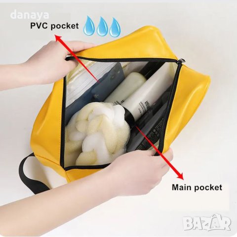 4470 Мъжки несесер за пътуване Travel, снимка 2 - Портфейли, портмонета - 44271211