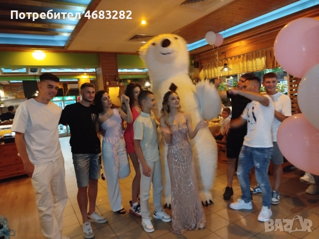 Голяма бяла мечка за Коледа, снимка 3 - Други - 52801716