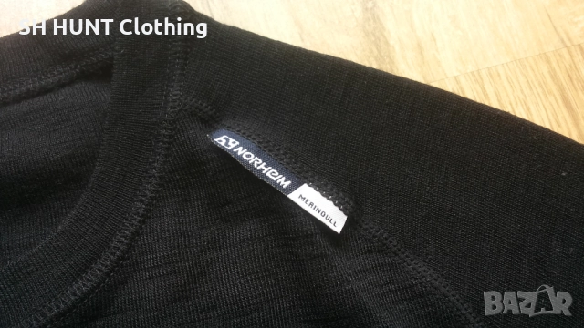 NORHEIM Thermo Underwear 70% Merino Wool размер S термо блуза 70% Мрино вълна - 1606, снимка 5 - Екипировка - 52699198