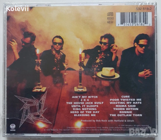 CD Metallica "Load" 1996, снимка 2 - CD дискове - 54068503