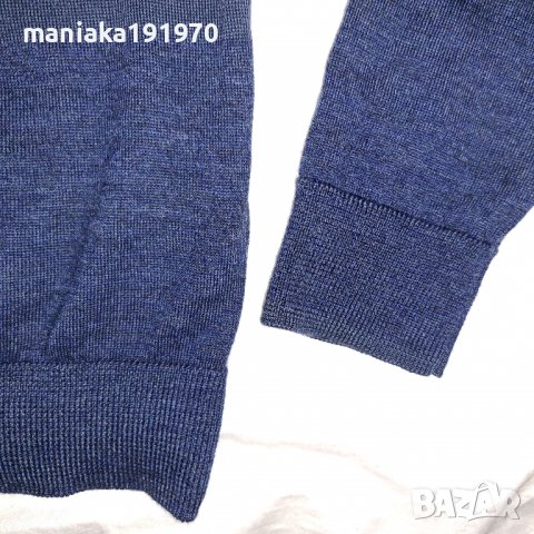 Armani Jeans AJ (S) мъжки пуловер мерино 100% Merino Wool , снимка 6 - Пуловери - 39206332