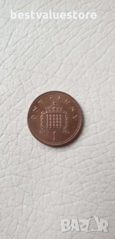 Монета 1 Английско Пени 2003г.