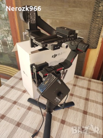 Гимбъл DJI Ronin RS 3 Pro, снимка 3 - Чанти, стативи, аксесоари - 51442535