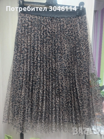 тигрова пола тюл, снимка 2 - Поли - 51583940