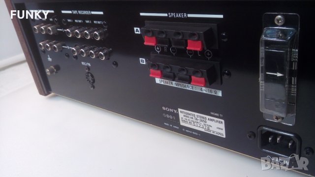 Sony TA-2650 Stereo Integrated Amplifier (1976-78), снимка 15 - Ресийвъри, усилватели, смесителни пултове - 34362596