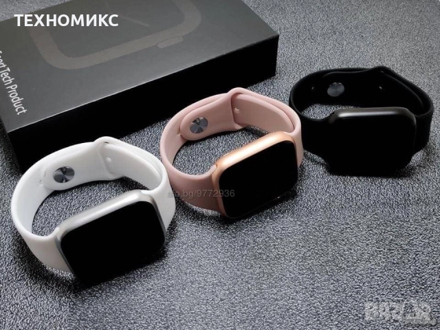 Смарт часовник X7, Водоустойчив IP67, Разговори, Пулс, Крачки, снимка 8 - Смарт часовници - 51801740