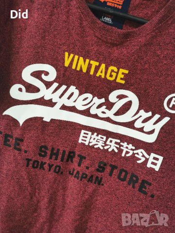 Оригинална тениска Superdry, снимка 2 - Тениски - 42758745