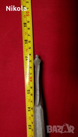 Дърводелски свредел от ковано желязо - ретро инструмент, маткап, снимка 4 - Антикварни и старинни предмети - 35615767