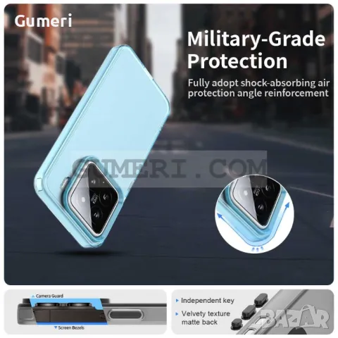 Xiaomi 15  Хибриден Гръб - Мат за Samsung Galaxy A36, снимка 7 - Калъфи, кейсове - 50045349