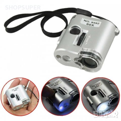 2 в 1 : микроскоп и проверка на банкноти, снимка 3 - Нумизматика и бонистика - 38364752