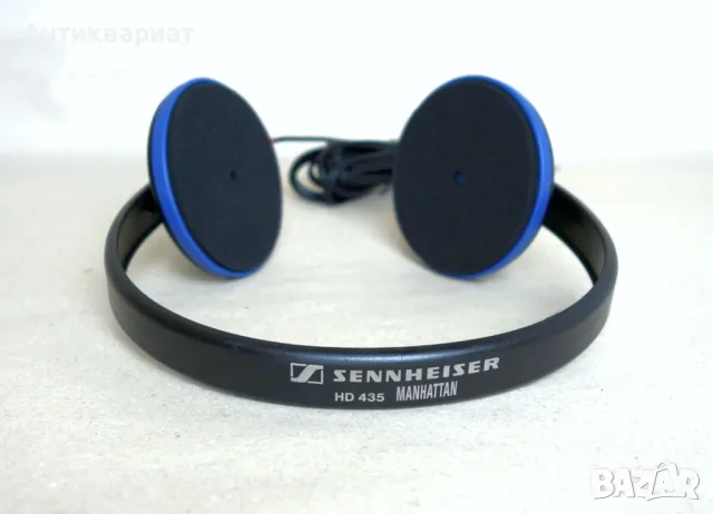 Винтидж Hi-Fi слушалки Sennheiser HD 435 MANHATTAN (1994), снимка 2 - Слушалки и портативни колонки - 49404969