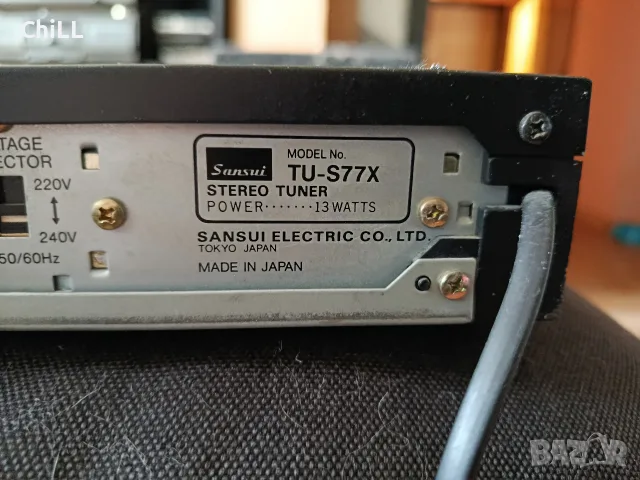 SANSUI TU-77X TUNER, снимка 3 - Ресийвъри, усилватели, смесителни пултове - 55726699