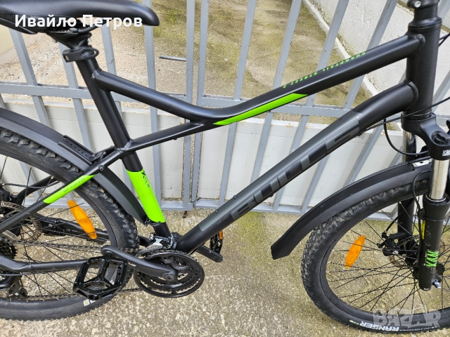 Алуминиев велосипед 27.5 цола BULLS- шест месеца гаранция, снимка 8 - Велосипеди - 52787964