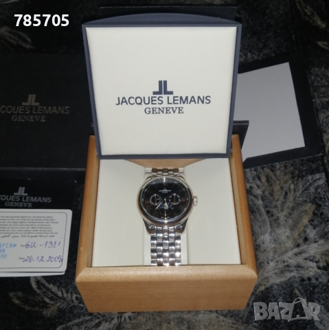 Jacques Lemans Geneve, снимка 6 - Мъжки - 44747245