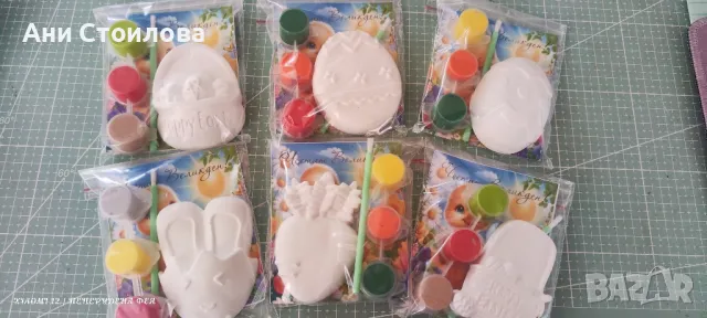 Великденски керамични фигурки микс, снимка 2 - Декорация за дома - 49859363