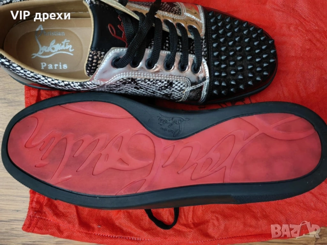 Мъжки обувки christian louboutin, снимка 4 - Ежедневни обувки - 52687463