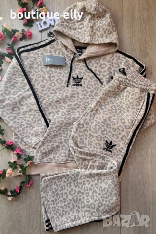 дамски ватиран екип в бяло и бежово, снимка 6 - Спортни екипи - 51755856