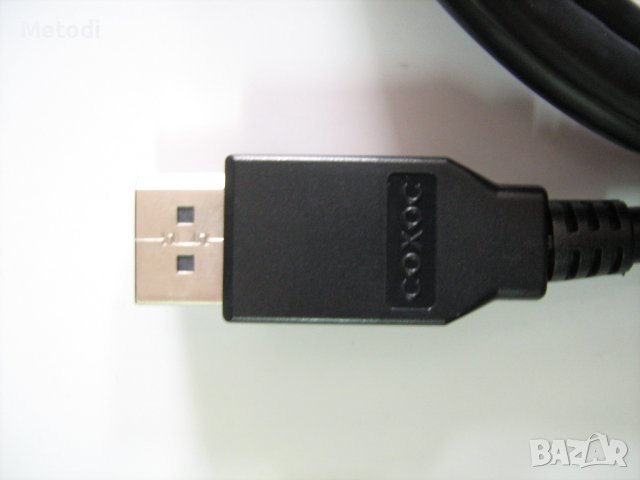 Display port кабел COXOC Е344977-S AWM STYLE 20276 - 80°C, 30 V, VW-1., снимка 2 - Кабели и адаптери - 42189766