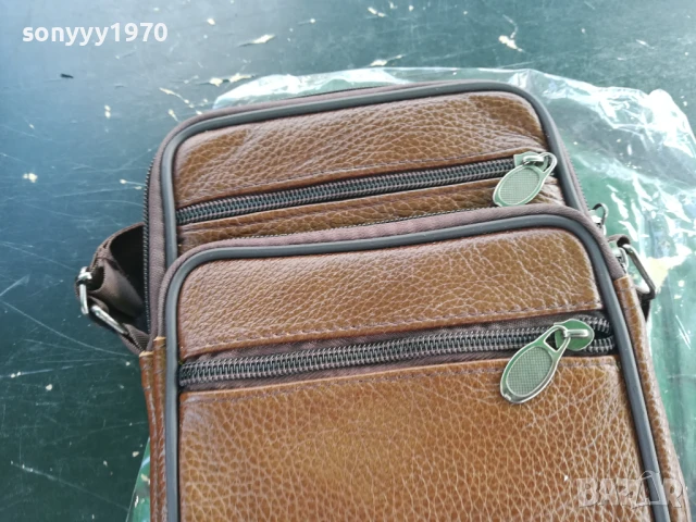 КАФЯВА КОЖЕНА ЧАНТА 1907251817, снимка 4 - Чанти - 51075081