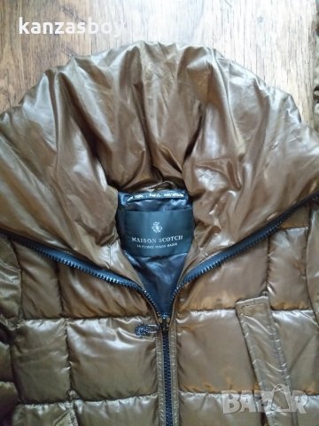 maison scotch - страхотно пухено яке КАТО НОВО , снимка 5 - Якета - 31216971