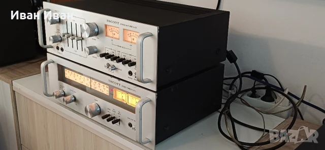 SCOTT A457+T527L, снимка 2 - Ресийвъри, усилватели, смесителни пултове - 51264677