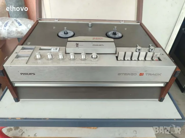 Магнетофон Philips 4407#1, снимка 4 - Грамофони - 56460145