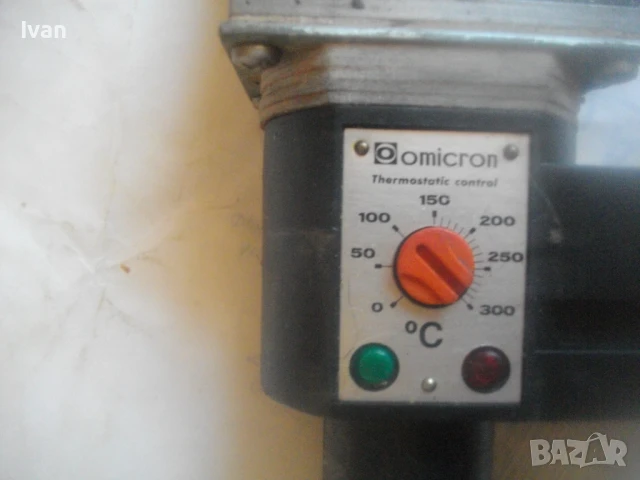 ф200мм Немска оригинална ел. лепачка индустриална за лепене големи тръби до ф200мм с реглаж OMICRON , снимка 6 - Други инструменти - 51333498