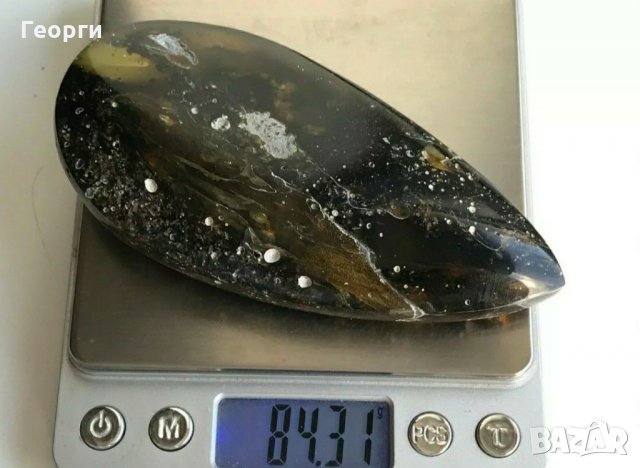 Голям красив природен Балтийски кехлибар  84.31 грама., снимка 9 - Други - 29417227