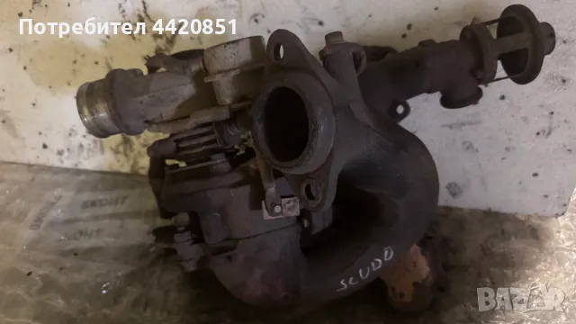Турбо компресор за Fiat Scudo, снимка 2 - Части - 50167919