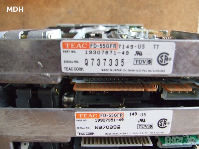 флопи дискови устроства 5.25 TEAC, снимка 4 - Други - 54256111