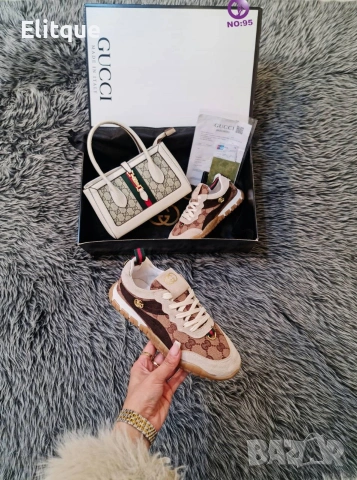 маратонки Gucci , снимка 2 - Маратонки - 53359757