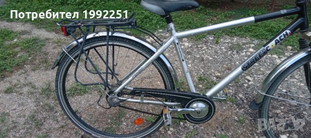 Велосипед номер 30. Street Coach. Алуминиева рамка. 50см от седалката до центъра на средното. 28 цол, снимка 16 - Велосипеди - 37837181