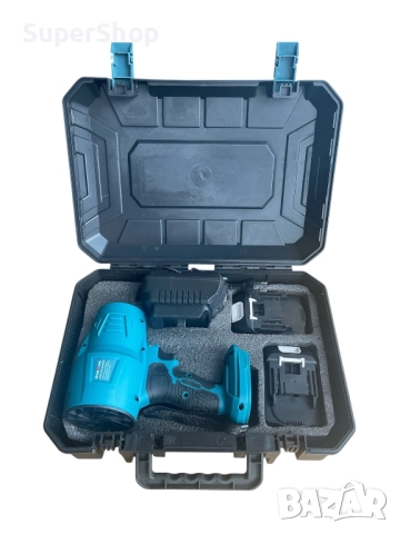 МОЩЕН Акумулаторен въздушен турбо пистолет – Духалка с 2 Батерии, снимка 2 - Други инструменти - 52731080