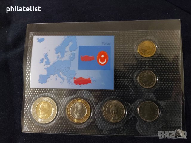 Комплектен сет - Турция 2005, снимка 2 - Нумизматика и бонистика - 37411600