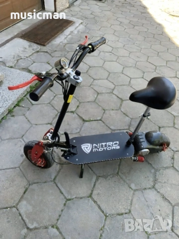          ЕлектрическаТротинетка Скутер     , снимка 2 - Скейтборд, ховърборд, уейвборд - 54334146