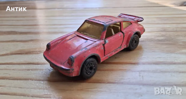 Стара Метална Количка MatchBox Porsche Turbo / Made in England 1976 , снимка 3 - Колекции - 56003156