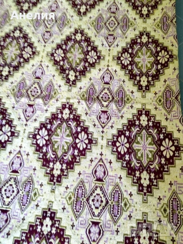 Вълнено жакардов килим , снимка 6 - Други - 53227977