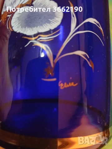 Ваза Бохемия, снимка 2 - Вази - 52764286