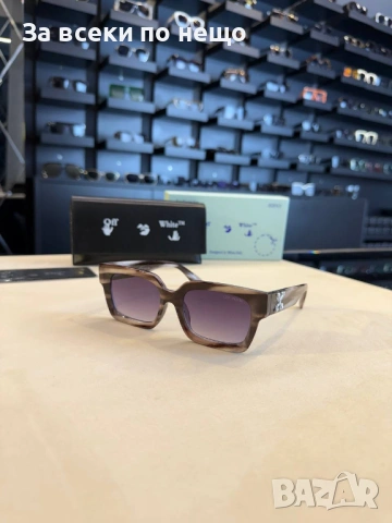 Off White Слънчеви Очила С UV400 Защита - Налични Различни Цветове И Модели Код SK465, снимка 5 - Слънчеви и диоптрични очила - 53028055