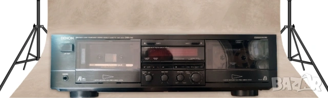 Перфектен Двукасетъчен Дек DENON DRW-750 - произведен в Япония
